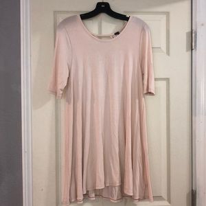 We The Free pink open back dress